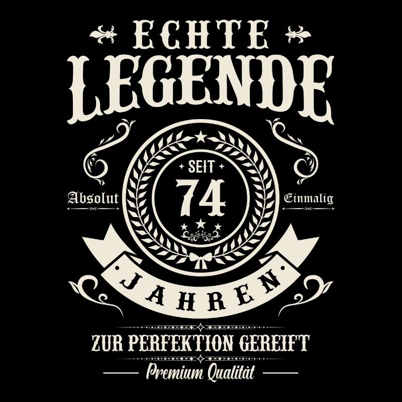 Legendäres Geschenkidee 74 Jahre