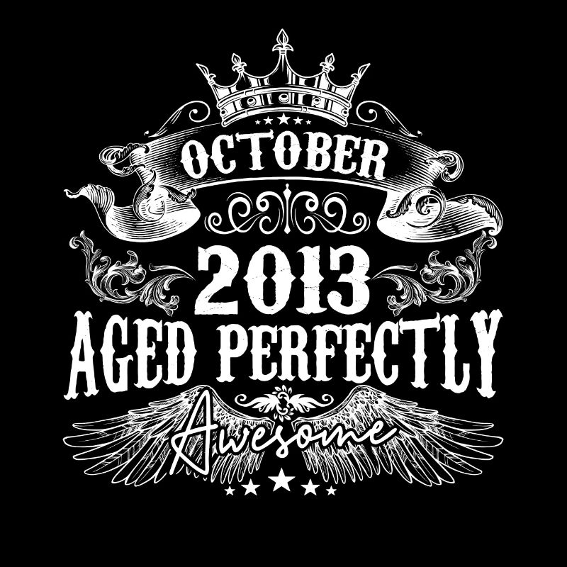 2013 | October 2013 birthday Aged Perfectly