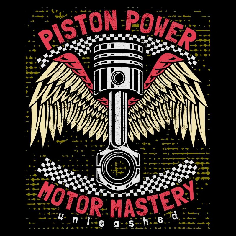 Motorcycle, Biker Saying, Piston, Piston Power
