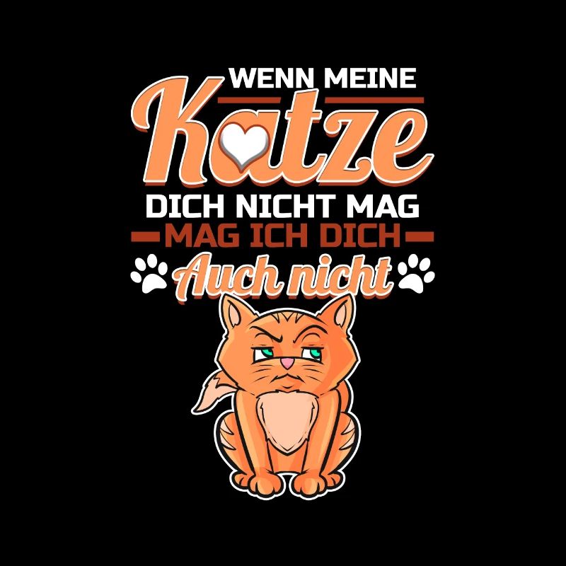 Katze Lustiges Kätzchen Geschenk mit Katzen