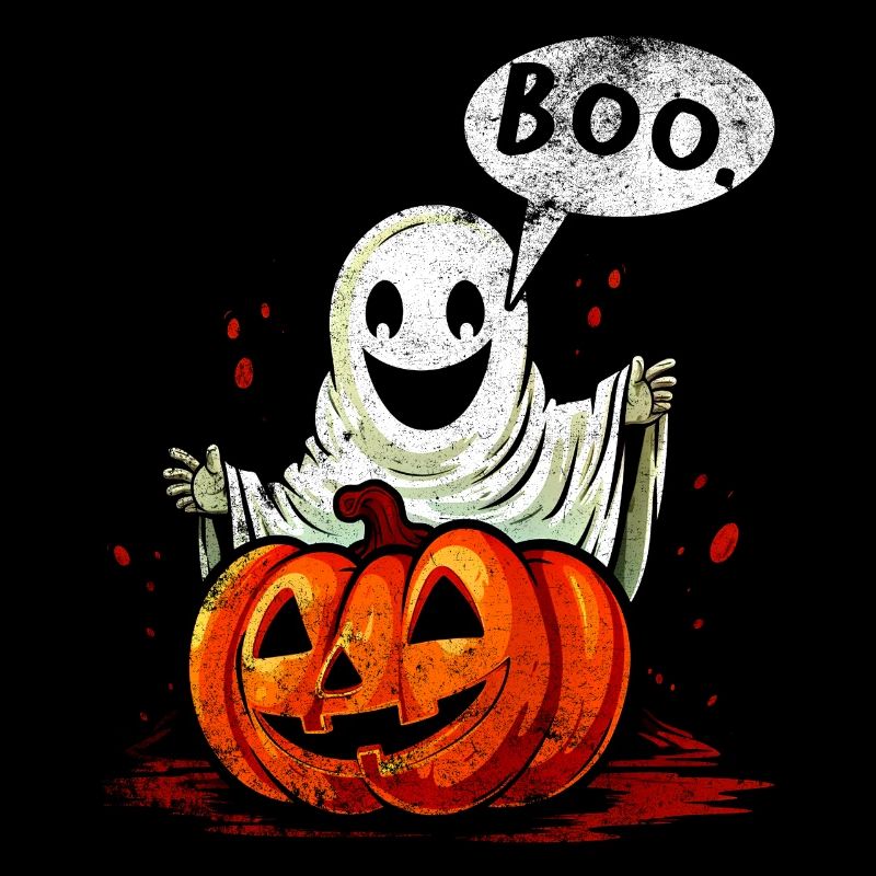 ghost pumpkin halloween boo ghost boo ghost