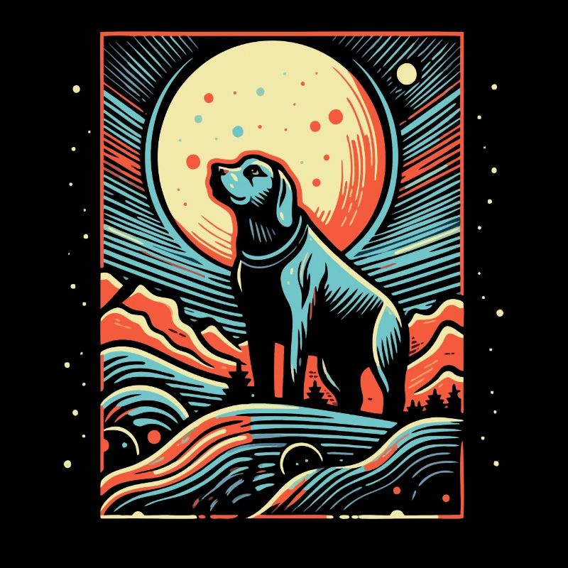 The Full Moon and the Dog