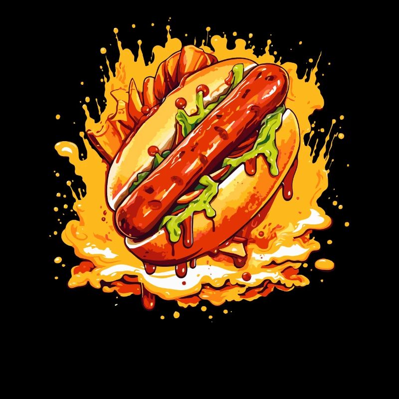 Die super leckere mega scharfe Wurst im Brötchen