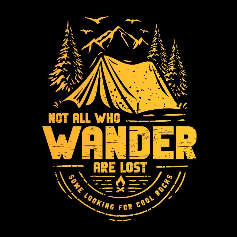 Wander Some Looking For Cool Rocks