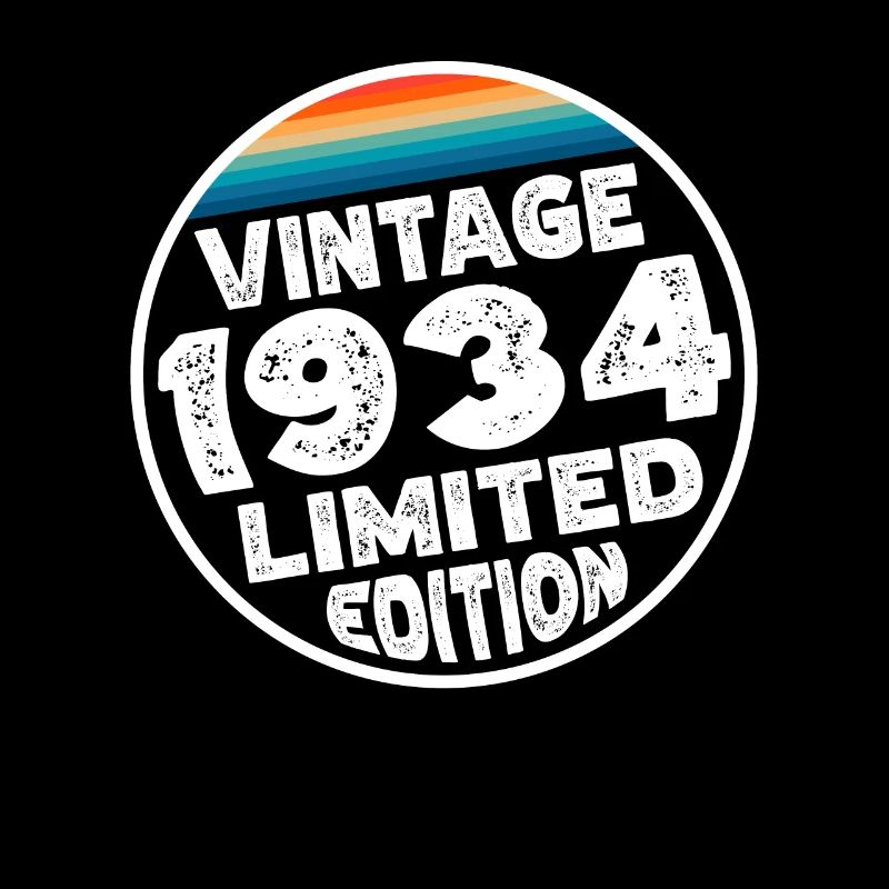 Limited Edition since 1934 Geburtstag Geschenk