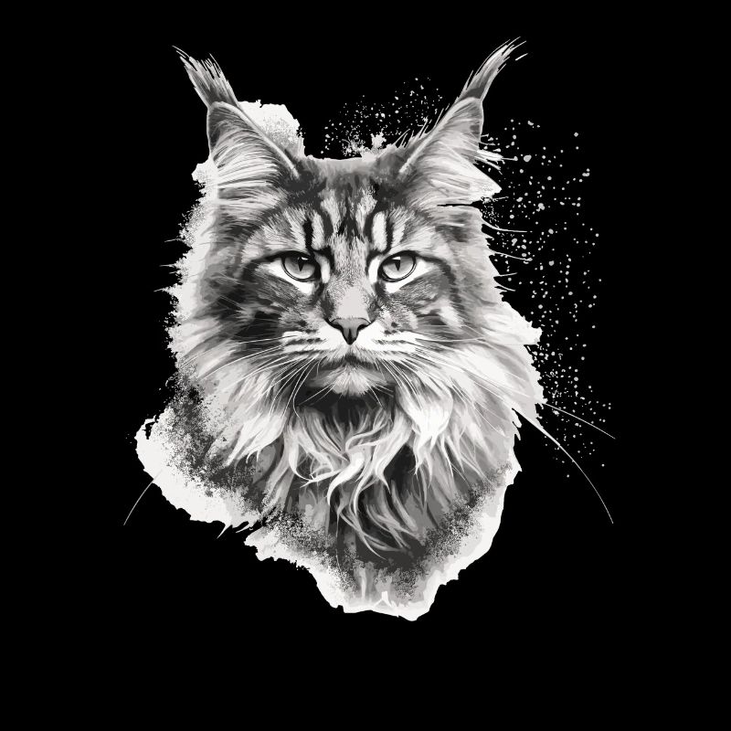 Maine coon chat propriétaire cadeau chat propriétaire