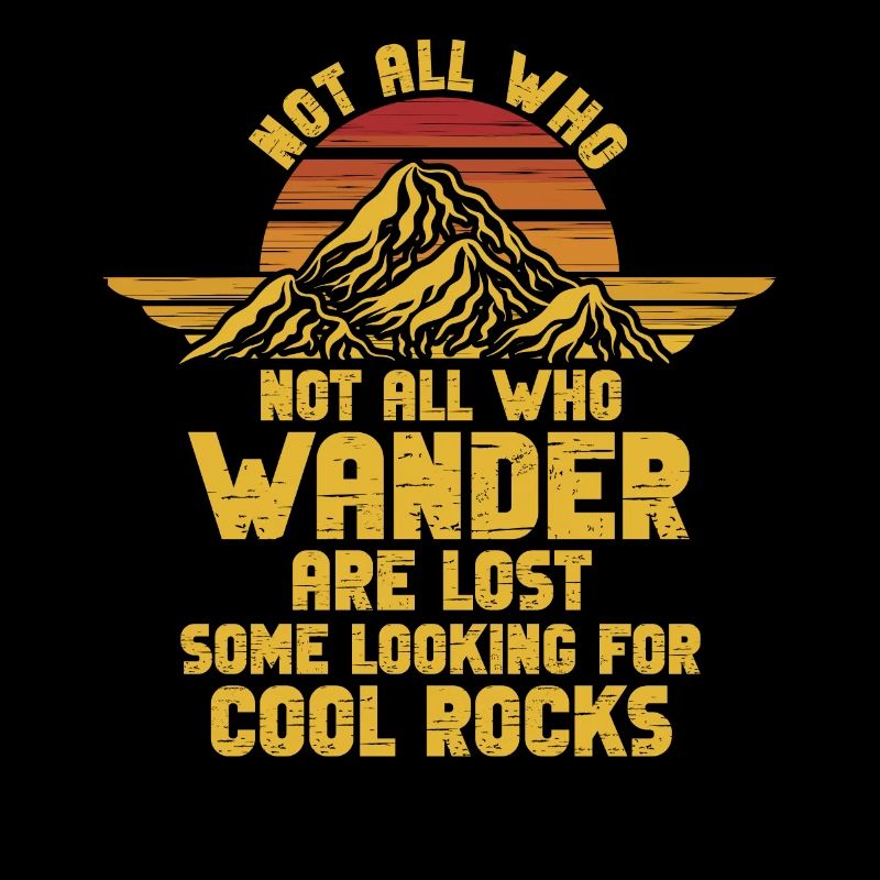 Wander Some Looking For Cool Rocks
