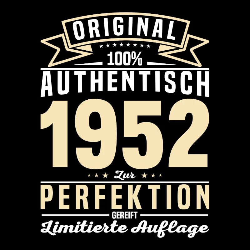 Authentische Vintage-Geschenkidee 1952