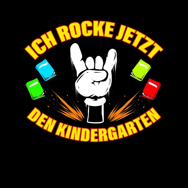 Kindergartenkind Geschenk Junge Ich Rocke Den