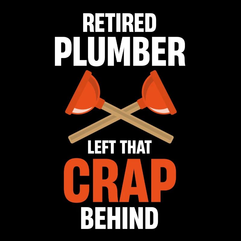 Retired plumber got this crap behind