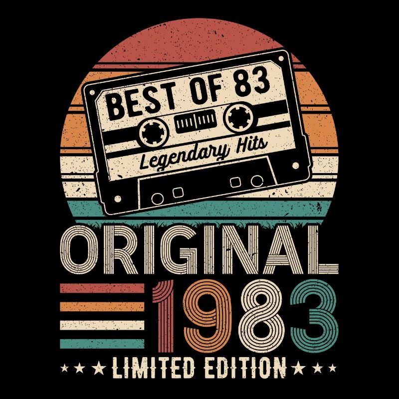 1983 Vintage Geburtstag