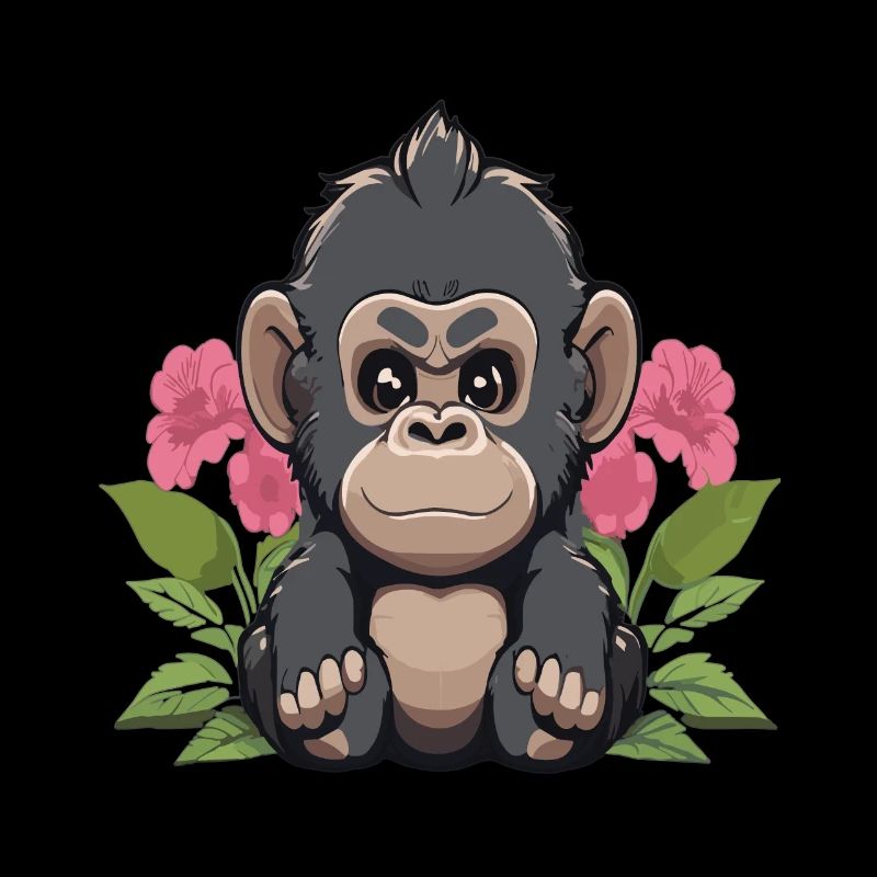 Gorille mignon