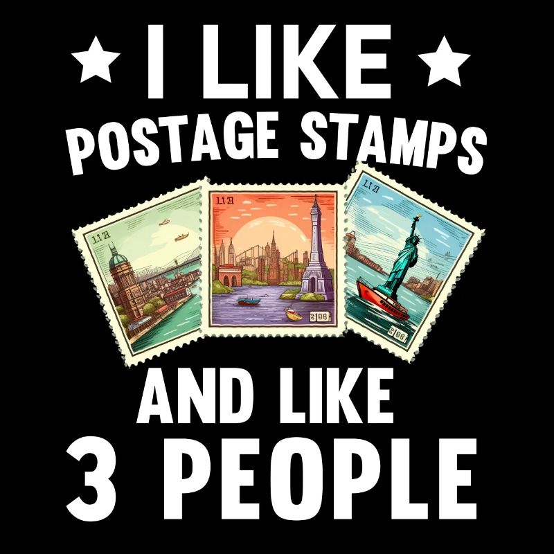 Stamp Collector Postage Stamping Philatelist Men