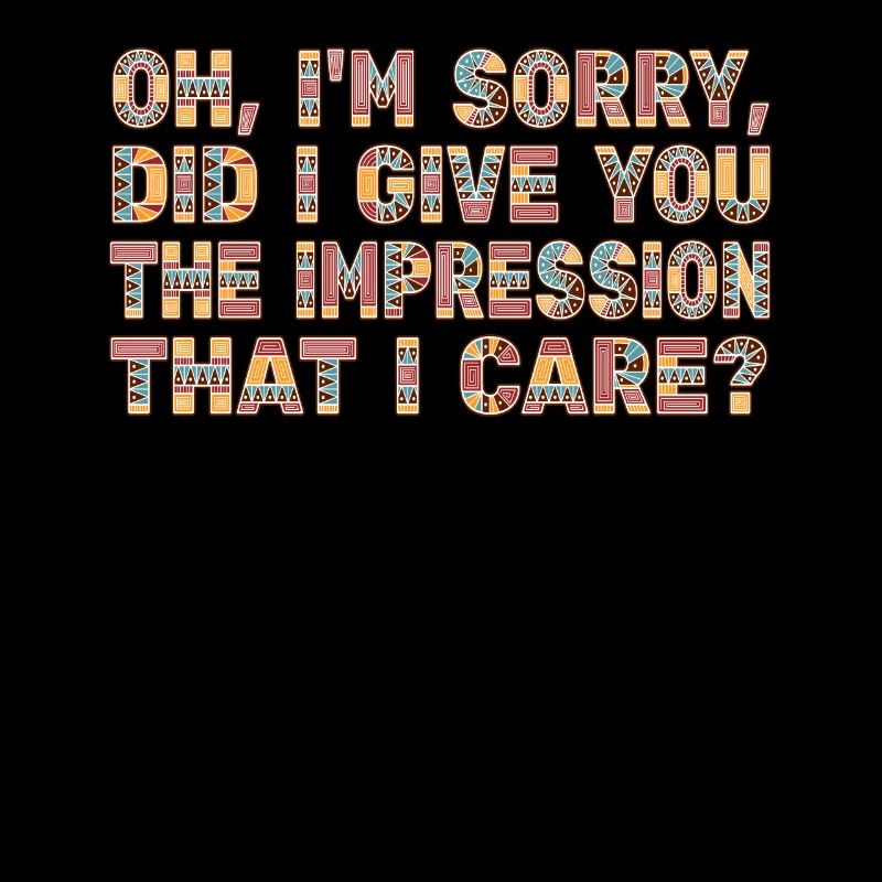 Indifférence, Sarcasme, Attitude différente