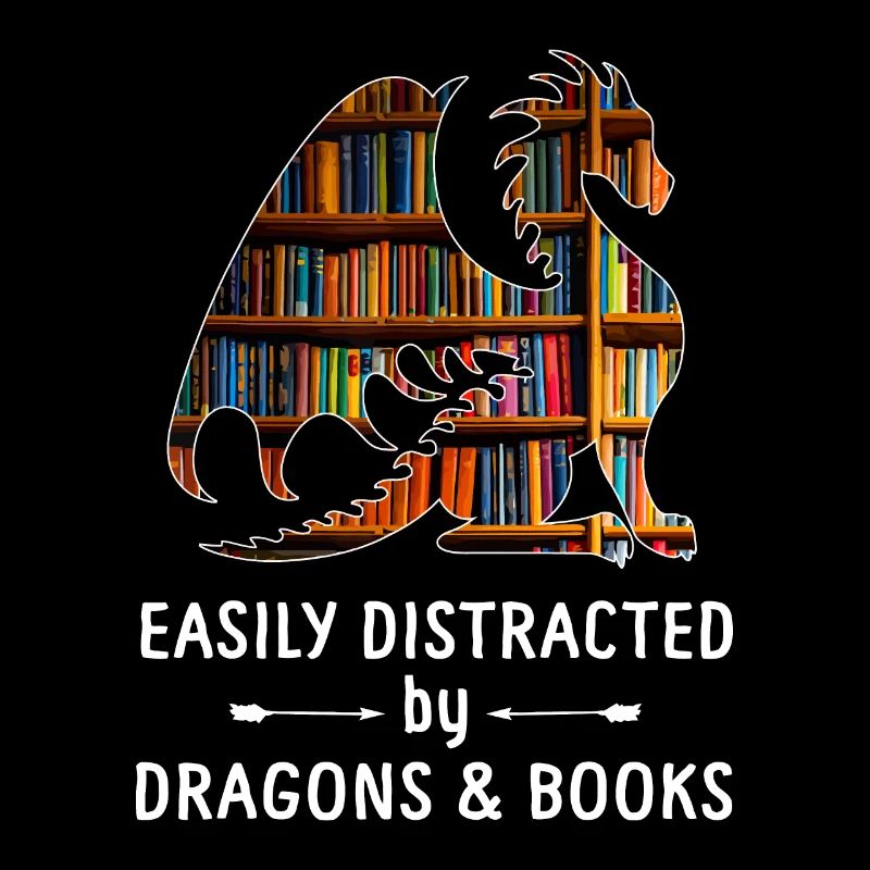 Awesome Dragons - Easily Distracted By Dragons