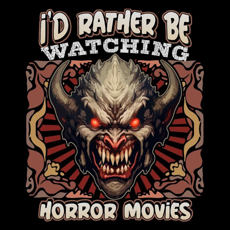 Films d’horreur, Masque de diable, Zombie effrayant
