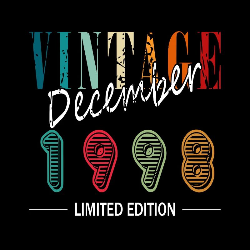 Date de naissance : Décembre 1998 - Édition Limitée Retro