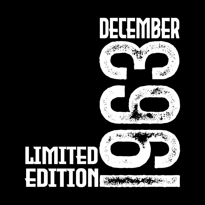 Geburtstagsgeschenk Dezember 1963. Dezember 1963.