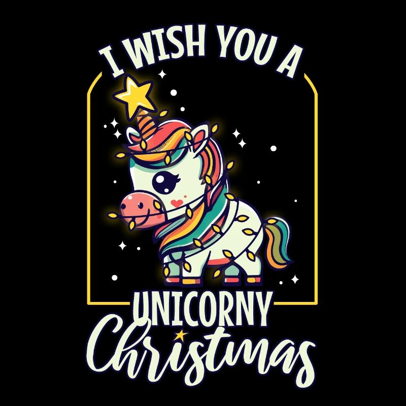 Je vous souhaite un Noël de Licorne