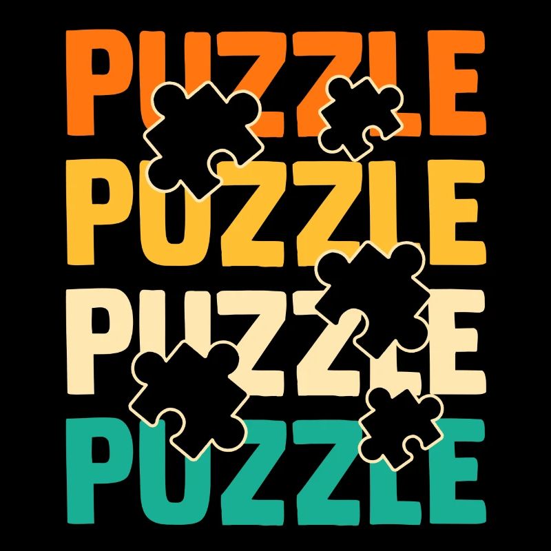 Puzzle fan puzzler puzzle pièces de puzzle
