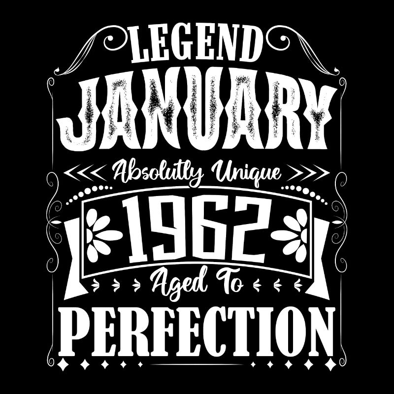 January 1962. January 1962 Birthday Gift.