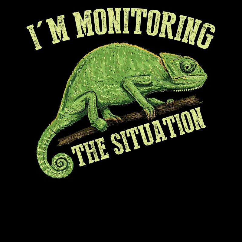 I Monitored The Situation, Chameleon T-Shirt
