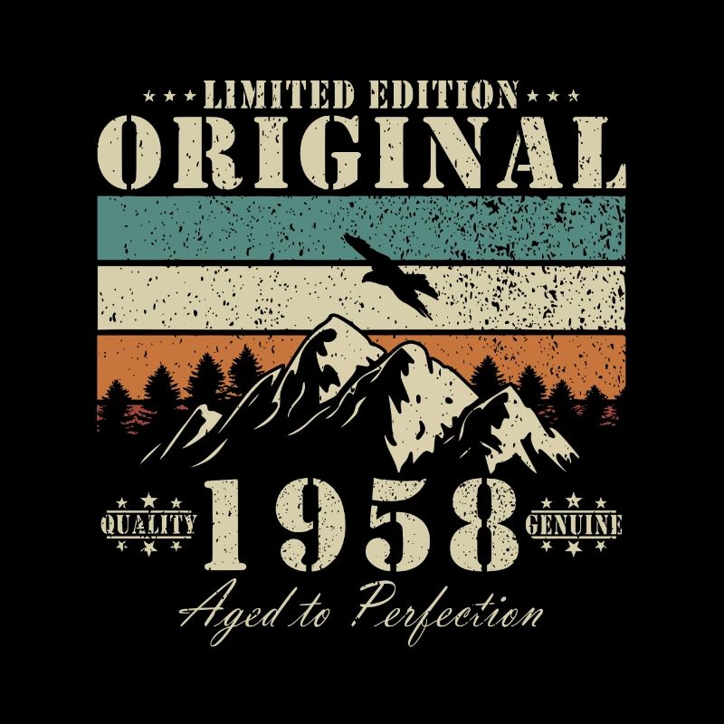 Vintage 1958 original | Birthday present 1958