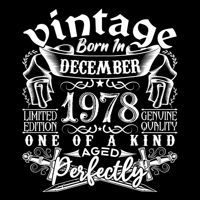 1978 Décembre 1978 anniversaire Décember 1978