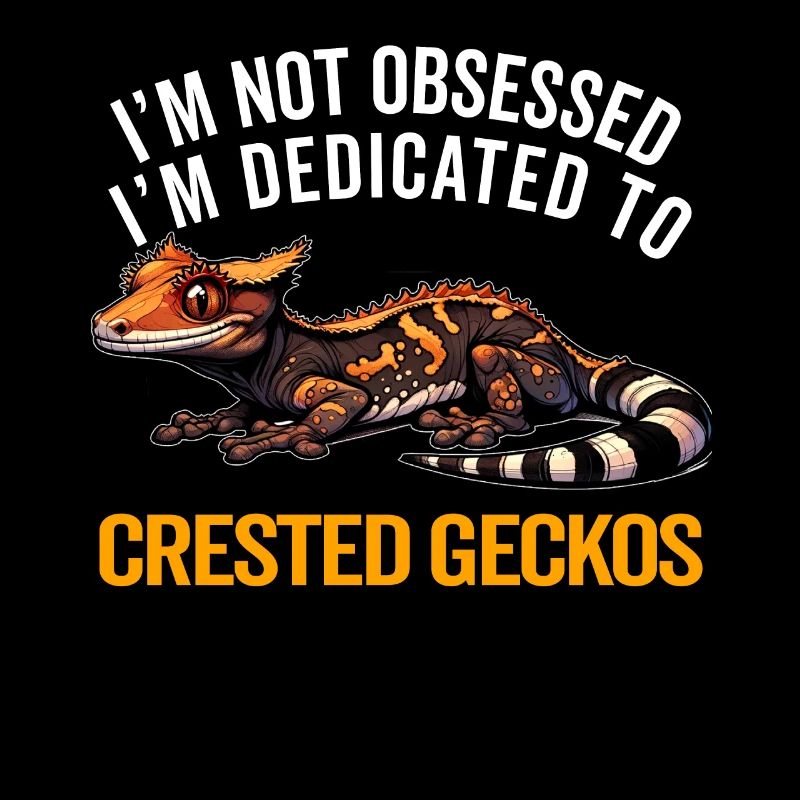 Crested Gecko Men Women Lizard Eyelash Gecko