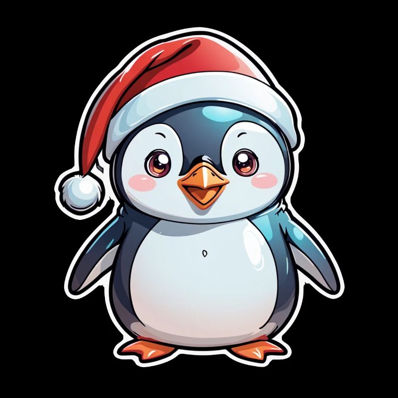 pingouin bonnet de noel