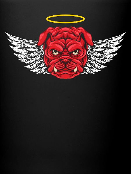 Devil Pitbull Chien T-shirt
