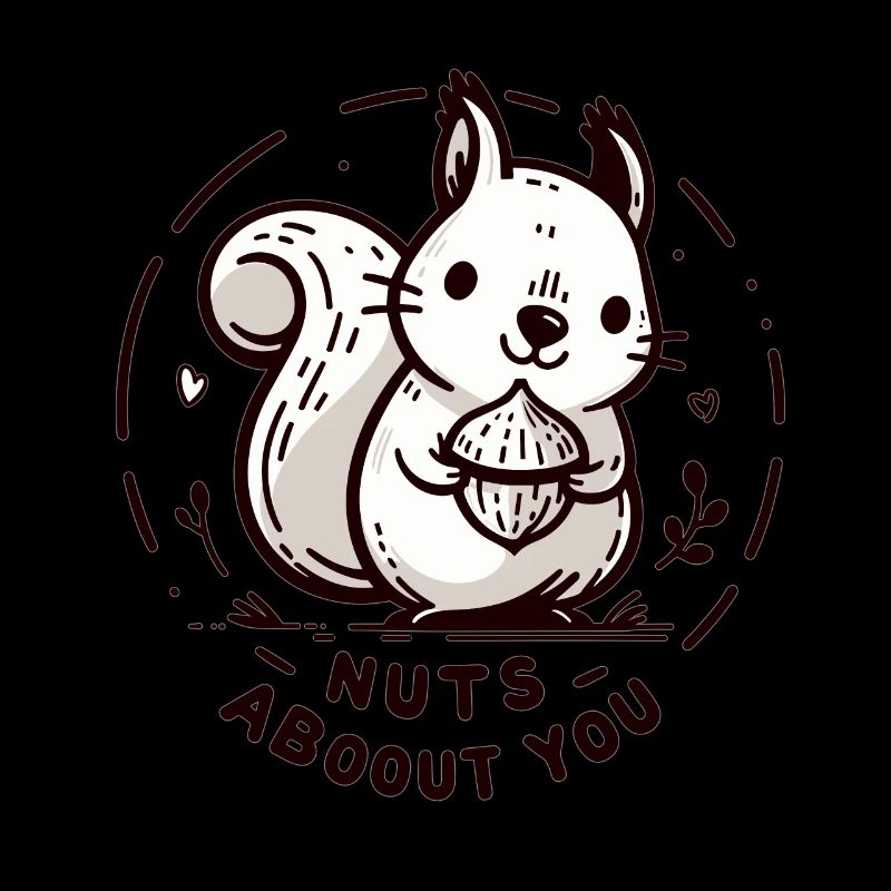 Squirrel with nut