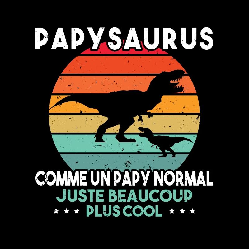 Papysaurus comme un papy normal grand père