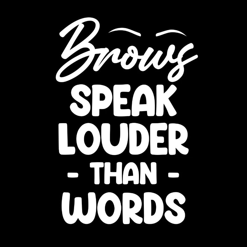Eyebrows speak louder than words