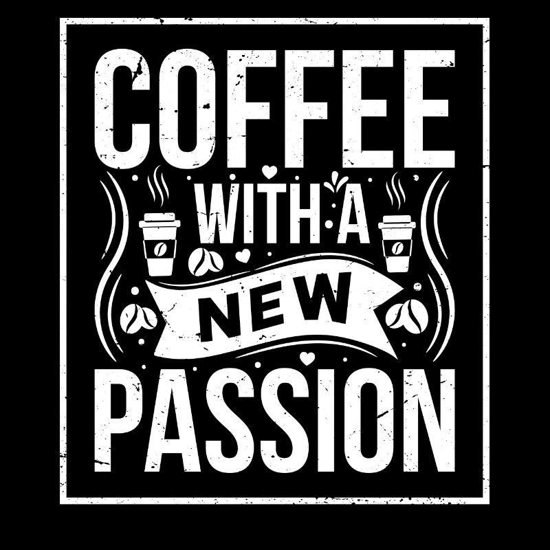 Kaffee Mit Einer Neuen Leidenschaft