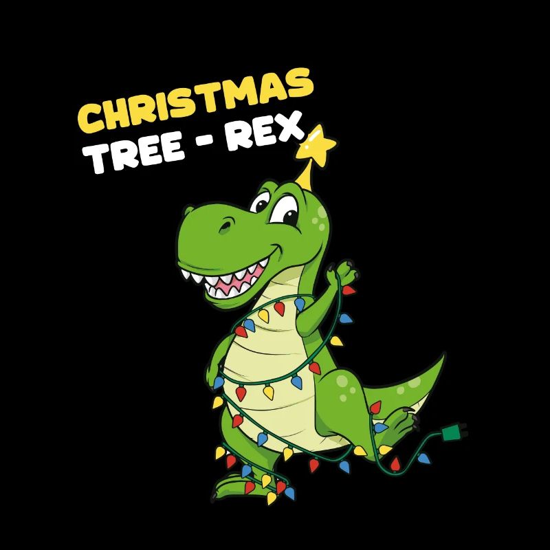 Weihnachtsbaum Rex T-Rex Lustiger Dinosaurier