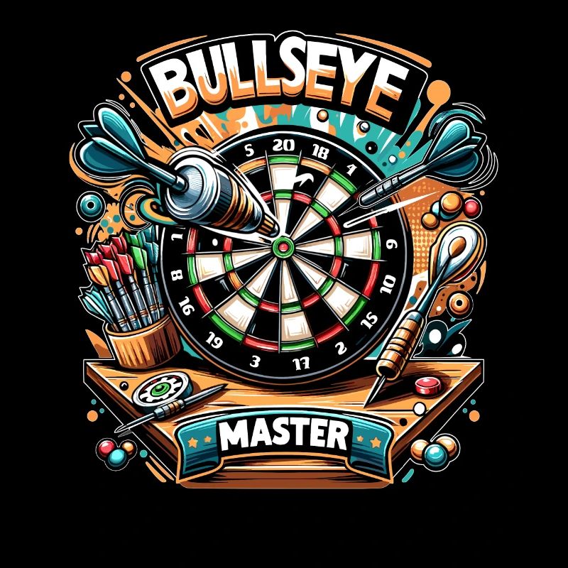 Bullseye Master : Conception de fléchettes colorées
