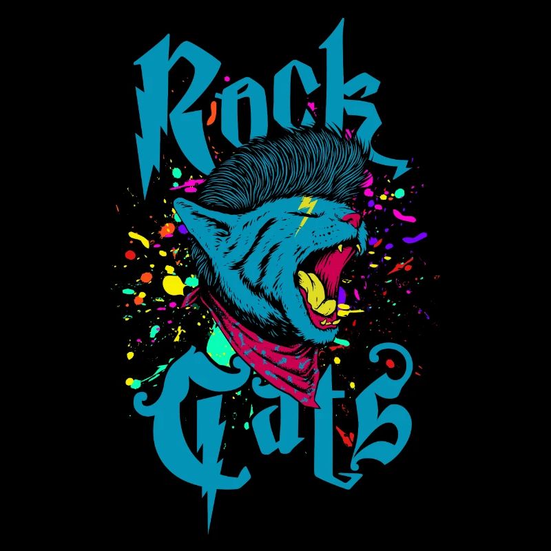 Les chats sont rock