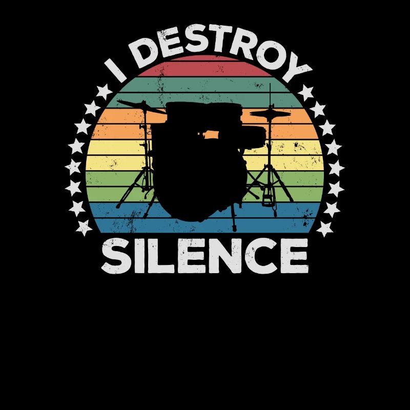 I Destroy Silence Percussion Batteur Percussionniste