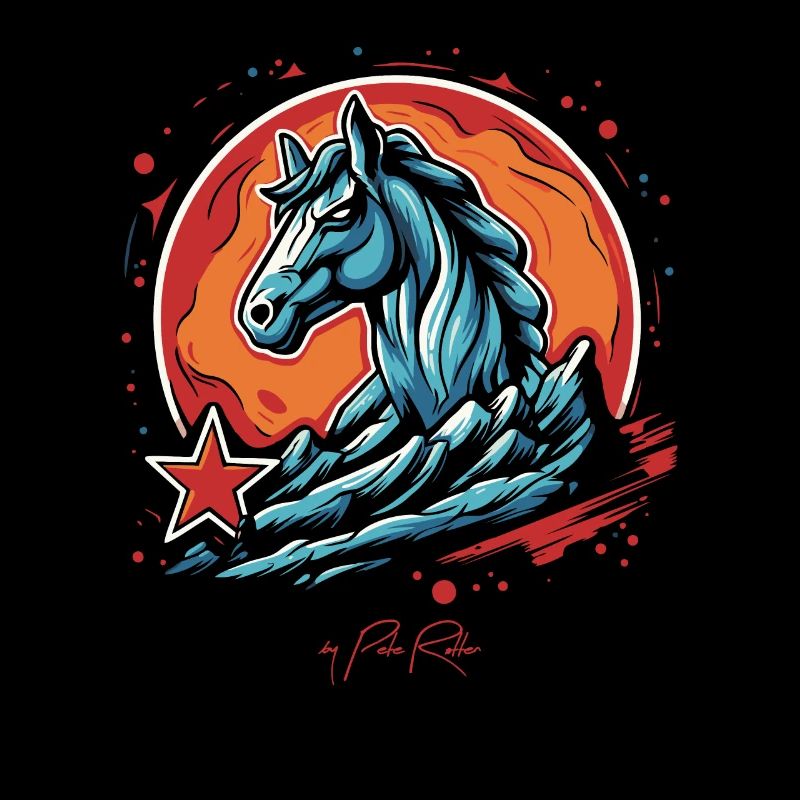 Un cheval super cool