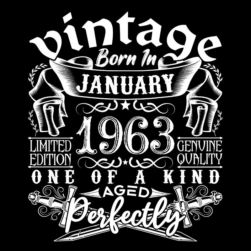 Januar 1963 Geburtstag Januar 1963 Januar