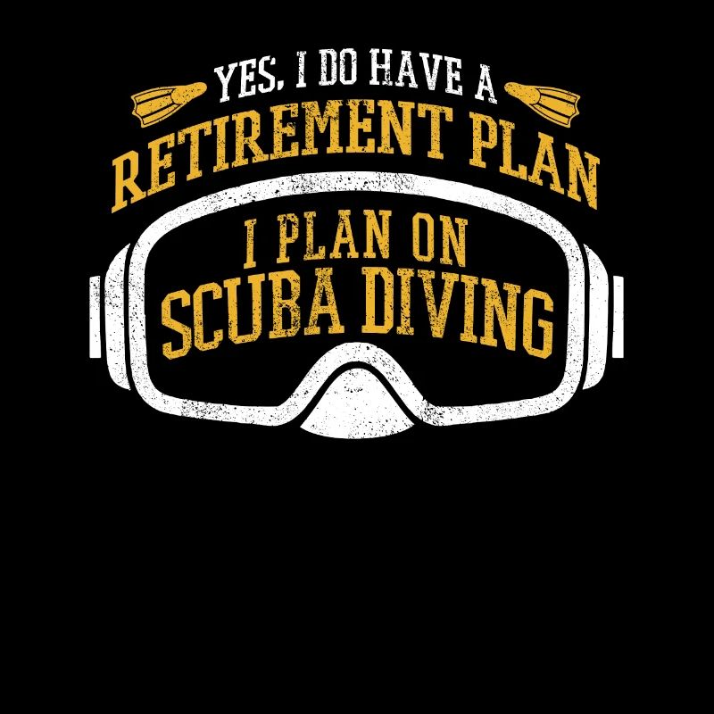 Diving Funny Vintage Diver Gift