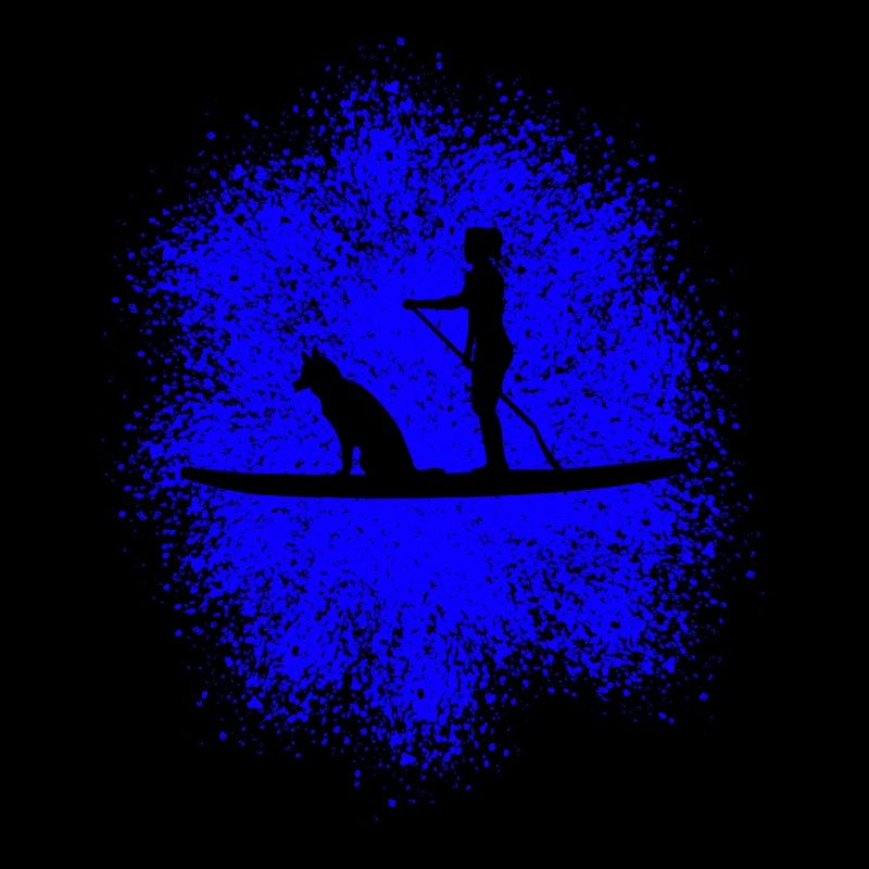 Stand Up Paddle avec chien