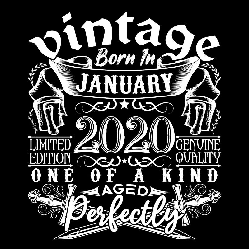 Janvier 2020 anniversaire Janvier 2020 January