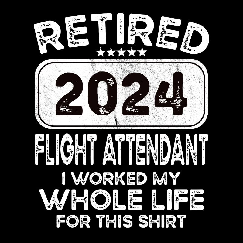 Retired Flight attendant 2024
