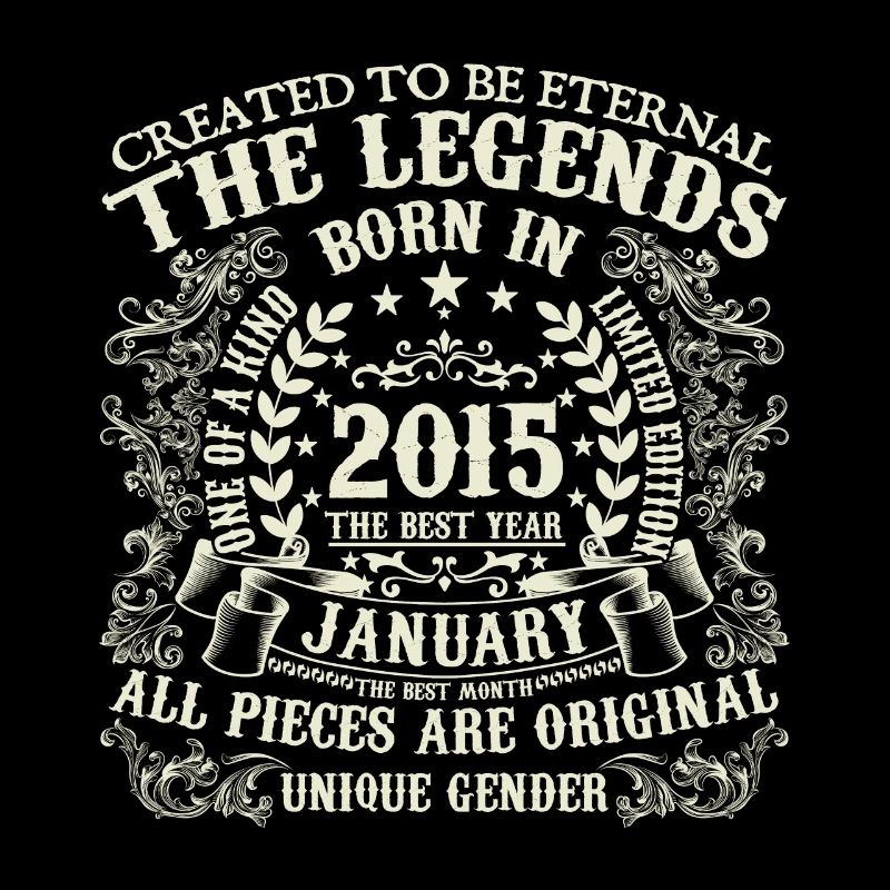 Janvier 2015 anniversaire 2015 Janvier année