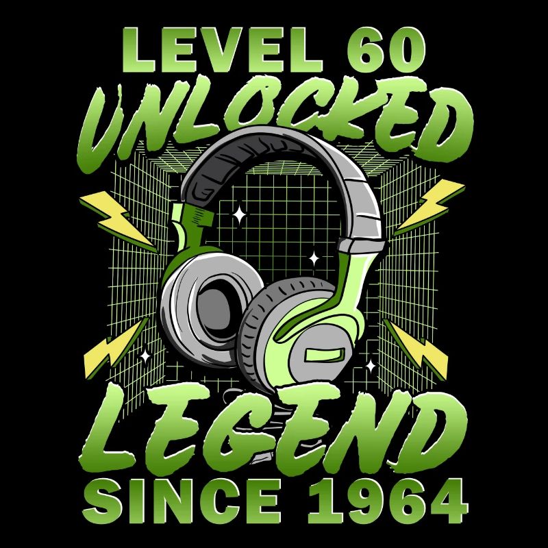 60. Geburtstag Level 60 unlocked 1964
