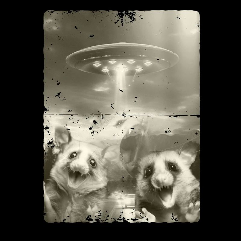 Alien Ufo Invasion Possums