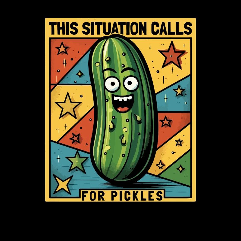 This Situation Calls For Pickles - Gurken Geschenk