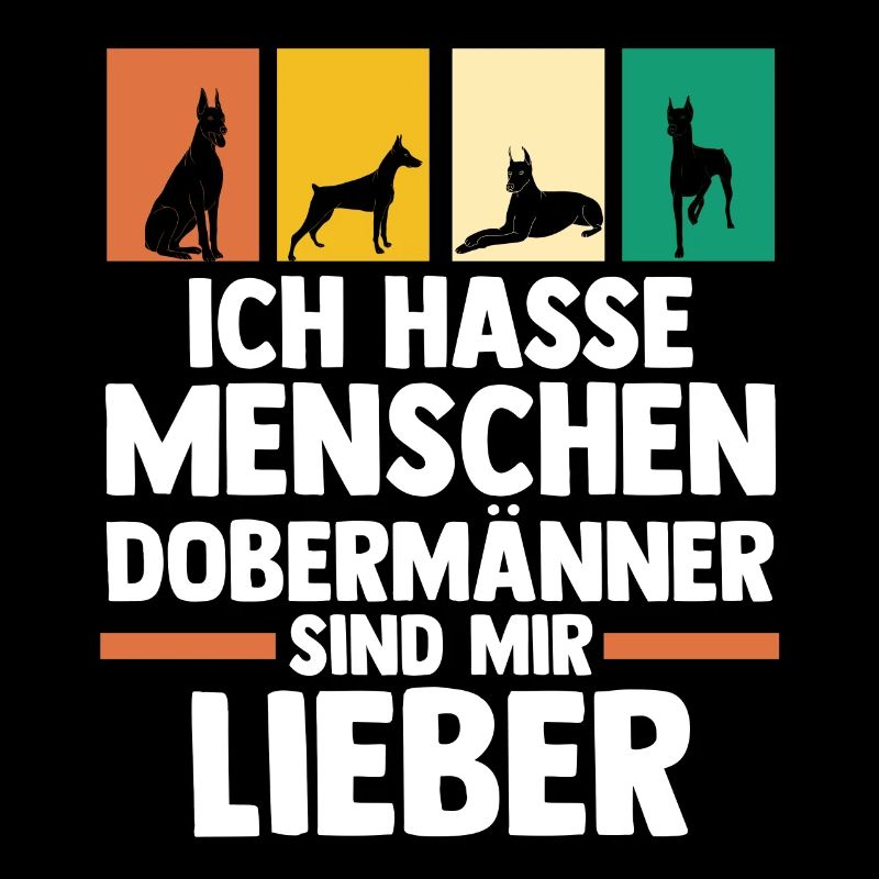 Hund Dobermann